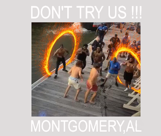 DON`T TRY US MONTGOMER,AL数码印花图案