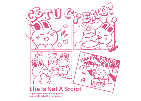 CETUCYENO标识 LFIE IS a srcipt标识图案