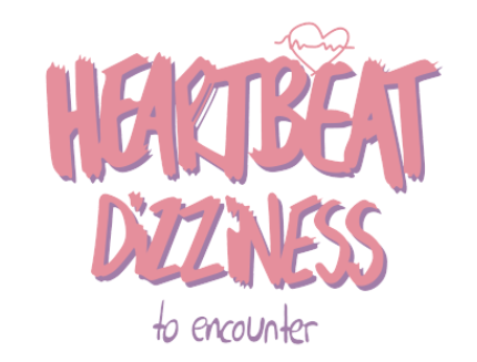 HEAPTBEAT dizzness英文标识图案印花