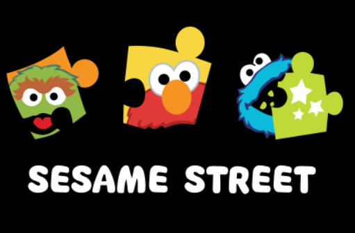 SESAME STREET卡通热转印印花图案