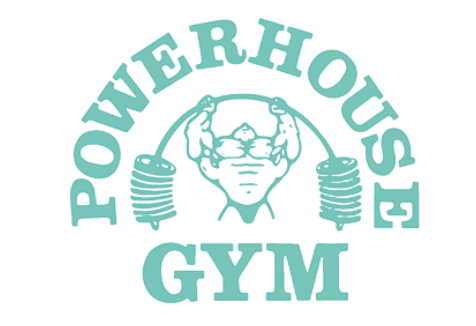 POWERHOUSE GYM英文热转印猛男举重图案标识