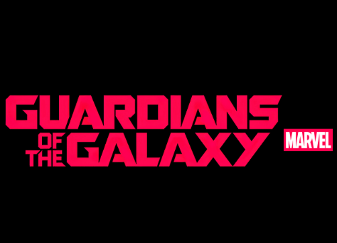 GUARDIANS GALAXY 热转印英文图形