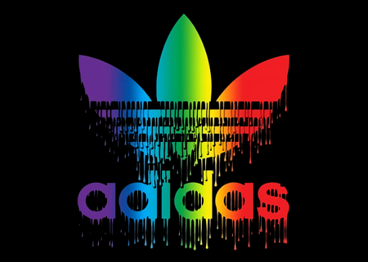 ADIDAS三叶草LOGO创意标识