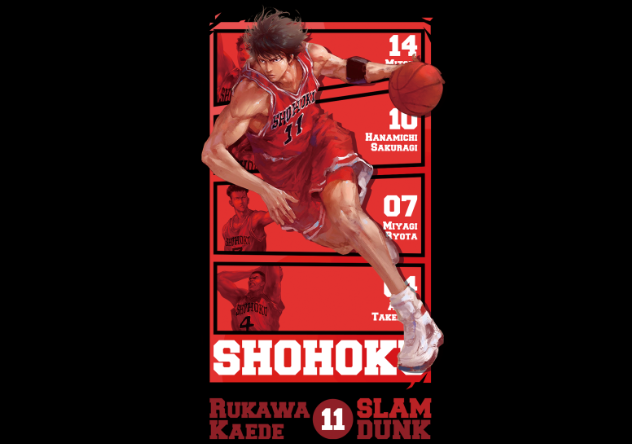 SHOHOK RUKAWA KAEDE SLAM DUNK篮球运动人物11