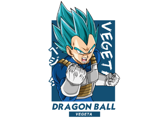 DRAGON BALL VEGETI卡通动漫热转移