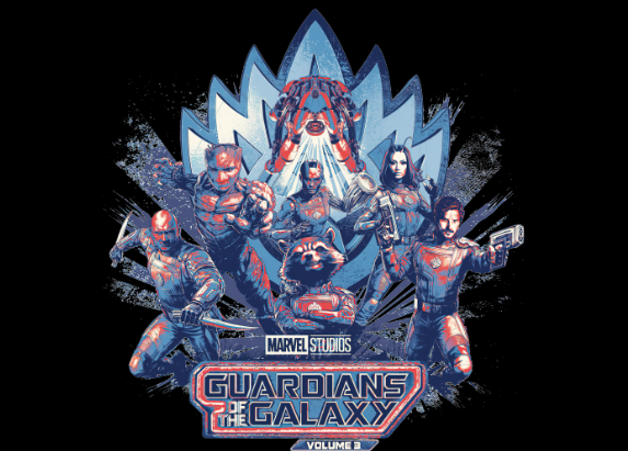 GUARDIANS GALAXY热转印图形