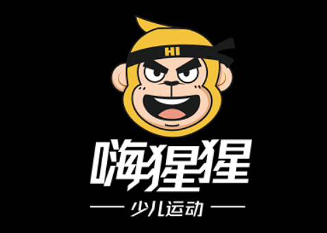 嗨猩猩少儿运动头像LOGO