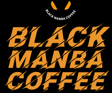 black manba coffee logo标识