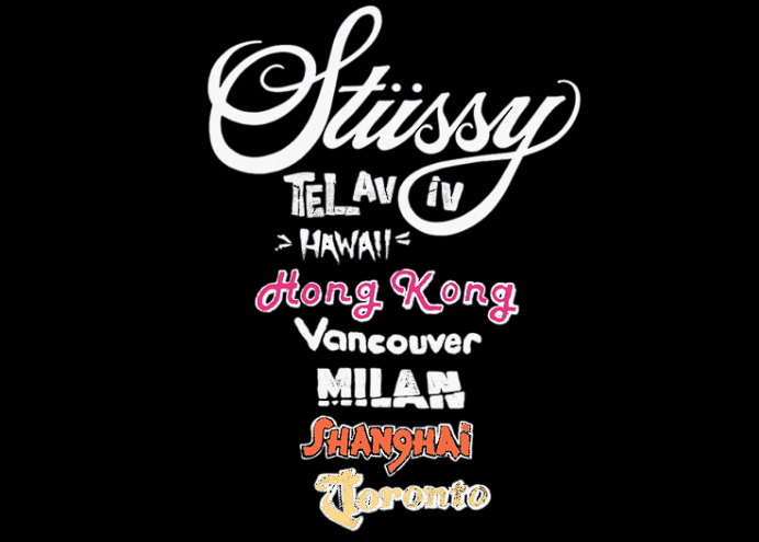 GTIISSY TEL AV IV TTONG KONG VANCOUVER 英文热转印个性图形