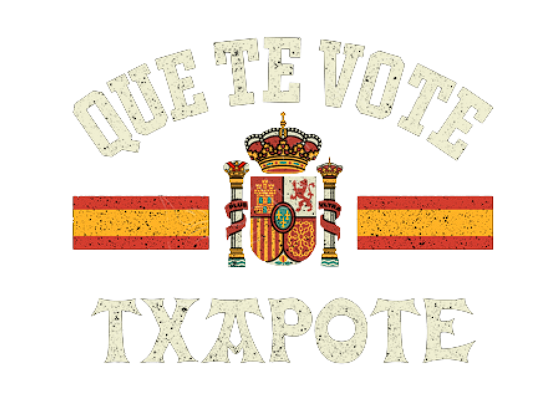 QUE TE VOTE TXAPOTE 热转印图形