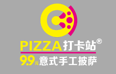 pizza打卡站意式手工披萨LOGO