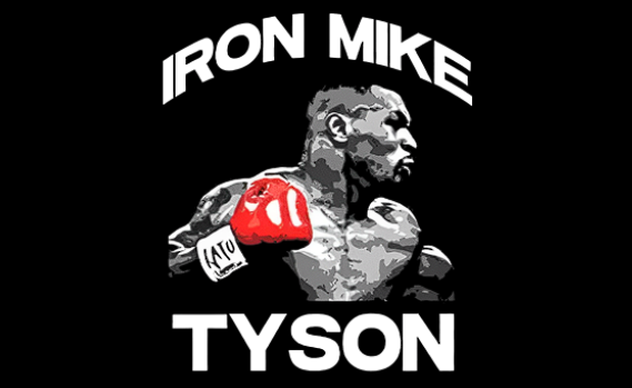 iron mike tyson 热转印运动拳击