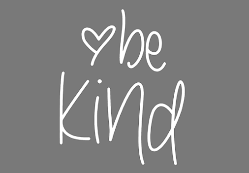 be kind 桃心