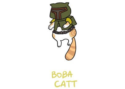 BOBA CATT 卡通猫咪