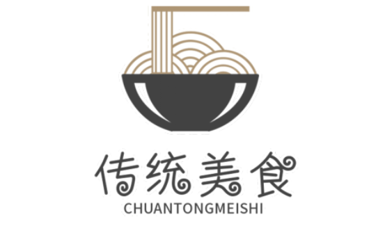 传统美食LOGO