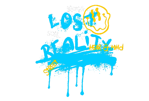 LOST RENLITY BROKEN solil英文创意图