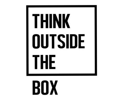 THINK OUTSIDE THE BOX标识