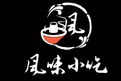 凤味小吃LOGO