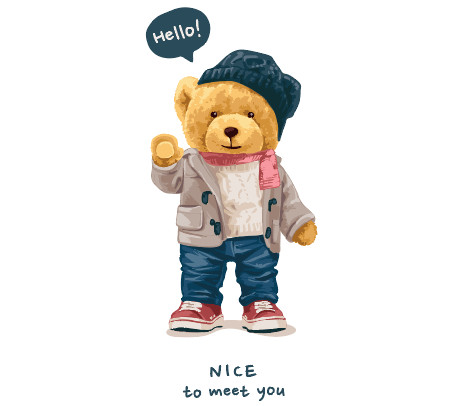 NICE TO MEET YOU HELLO小熊