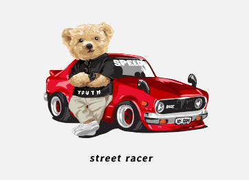 STREET RACER小熊和他的老爷车